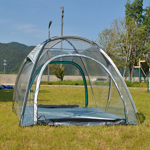 Tente bulle, tente dôme transparente pour <span class=keywords><strong>4</strong></span> personnes, protection contre le froid, abri de camping portable, pour regarder des événements sportifs, des fêtes, observer les étoiles - Product Image 2