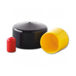 Wire cable copper pvc pipe plastic cap flexible round tube vinyl end cap