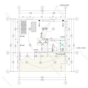 Conteneurs maritimes pliables pour appartements, avec salle de bain complète, fabriqués par des constructeurs de maisons, dotés d'une excellente résistance au feu - Product Image 2