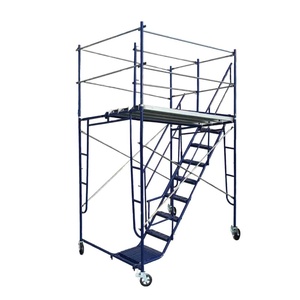 Échafaudage mobile en acier à haute capacité de charge 800 kg, matériau Q235, échafaudage en forme de H pour chantier de construction - Product Image 1