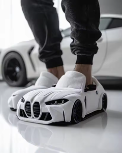 2026 Best Sell Custom Racing Car Style cotton Slipper New Design Cool Indoor/outdoor Platform Style Anti-slip Slipper for Kids - Product Image 6