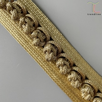 Boutons à nœud chinois multicolores faits à la main pour robes Cheongsam, vendus au mètre