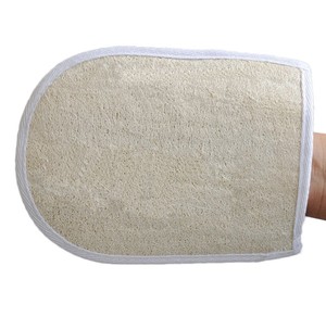 Natural Loofah Shower <strong>Bath</strong> Mitt <strong>Bath</strong> Glove Loofah - Product Image 1