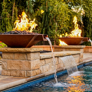 Modern Stainless Steel Bioethanol <b>Fire</b> <b>Pit</b> with <b>Fire</b> Glass and Powder Coated Finish Freestanding Outdoor Heating Portable - Product Image 5