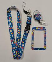 Porte-badge personnalisé avec logo, cordon rétractable, clip pour badge, sangle de cou, cordon pour porte-clés, pour infirmières, médecins