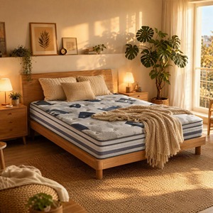Leadream Compress Rolled In Box Spring Mattress Colchones Matelas For Hotel Mattress Double <b>Bed</b> King Size Home Bedroom Use - Product Image 1