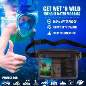 Nhà Máy Biểu Tượng Tùy Chỉnh Túi Chống Thấm Nước Thiết Lập Điện Thoại Di Động Pouch Fanny Eo Khô Túi Cho Điện Thoại Di Động Sử Dụng Cho Bơi - Product Image 3