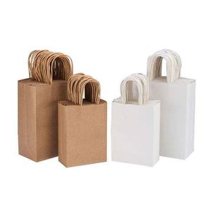 Bolsas de Papel Kraft con Asas Troqueladas, Personalizadas con Logotipo, Ecológicas, Biodegradables, Duraderas, Reutilizables, Reciclables, con Diseño Deportivo - Product Image 3