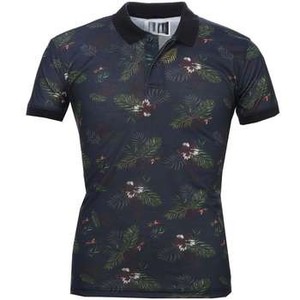 เสื้อเชิ้ตคอวีผู้ชายผ้าโพลีเอสเตอร์ผสมฝ้าย กระดุมทรงแตร พร้อมโลโก้แบบกำหนดเอง - Product Image 3