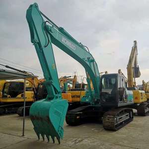 Excavadora Kobelco Usada 200 SK200-6, Maquinaria de Construcción SK200-10, Equipo de Movimiento de Tierras sobre Orugas Mediano - Product Image 6