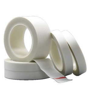 White High Temperature Resistant Glass Cloth Tape 0.18mm Thickness For Motor Battery Transformer Insulation Bundling - Product Image 1