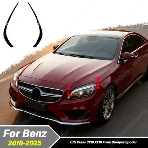Para Mercedes Benz Clase CLS C218 X218 AMG 2014 2015 2016 2017, Decoración de Cejas para Faros Delanteros de Automóvil, Kit de Carrocería Externa - Product Image 1