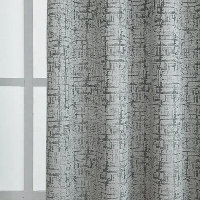 Goede Kwaliteit Luxe Polyester Jacquard Hotel Gordijn Verduisteringsgordijnen Voor De Woonkamer Luxe