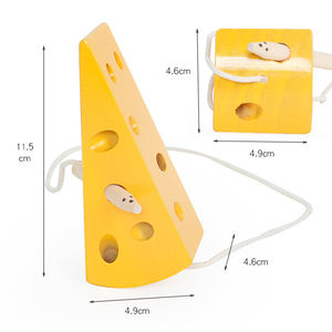 Vente directe d'usine de haute qualité pour enfants ver <span class=keywords><strong>à</strong></span> <span class=keywords><strong>bois</strong></span> fruits manger modèle 'C' nouveau Design corde en <span class=keywords><strong>bois</strong></span> jouet Type de voiture - Product Image 3