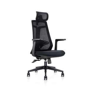 Venta al por mayor de respaldo alto, soporte lumbar moderno, la mejor silla ergonómica de malla para ordenador, cómodas sillas de oficina giratorias para Gerente Ejecutivo - Product Image 6