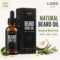 Huile de Soin Professionnelle pour Barbe : Kératine, Peptides, Collagène – Répare, Anti-Âge, Lifting, Brillance Intense – Solution de Luxe pour l'Entretien