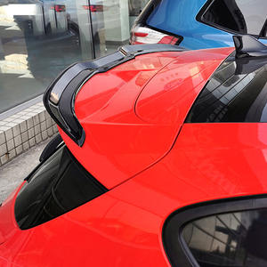 Alerón trasero para Ford Focus MK4 Hatchback, textura de fibra de carbono negra, ABS, instalación con pegamento o tornillos, alerón para maletero, 2019+ - Product Image 2