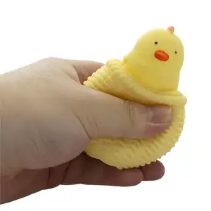 Atacado Soft TPR Engraçado Tricky Anti Stress Relief Amassar Squeeze Brinquedos Fidget SquishyToys