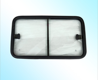 Fenêtre coulissante en verre pour voitures, 1 pièce, Double, pour Van, passager, lumière