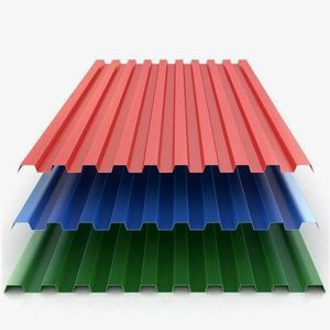 컬러 코팅 골판지 강판 PPGI 지붕재 저가 철강 지붕재 - Product Image 1