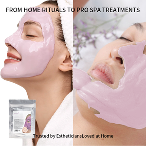 Masque facial en poudre de collagène, <span class=keywords><strong>gel</strong></span>ée cristalline douce, masque facial en poudre, soin hydratant et lissant, spa organique coréen - Product Image 4