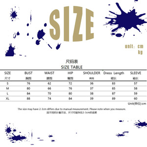 Y2K Europe and America in estate gonna alla moda con scollo <span class=keywords><strong>a</strong></span> V bellissimo abito in stile tinta unita da donna <span class=keywords><strong>a</strong></span> maniche lunghe - Product Image 6