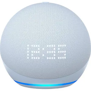Alexas Echo Dot第五代带时钟智能扬声器折扣销售