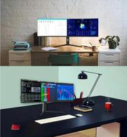 Bras de levage pour moniteur de jeu incurvé 49 pouces 5k 144hz