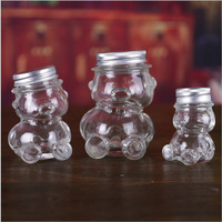 Vente en gros Pot de miel en verre vide Pot de miel en verre en vrac Petit pot de miel Pot de confiture de bonbons en verre