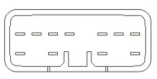 Interruptor de Elevalunas Eléctrico Izquierdo de 11 Pines 202005158 93731921 96652180 para Camioneta GMC Chevrolet, Repuestos para Automóviles