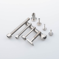 Vis métriques personnalisées en acier inoxydable 304, tête fraisée Torx, classe 8.8, zinguées, M6-M10