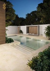 YUSHI özelleştirilebilir doğal kireçtaşı finişerleri için yüksek kaliteli doğal taş yüzme havuzu fayans otel Villa açık kat - Product Image 3