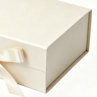 Boîte cadeau pliable avec impression personnalisée, boîte cadeau haut de gamme, emballage cadeau personnalisé pour les fêtes, boîte vide, fabricant en gros