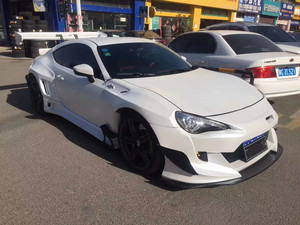 Nuevo Kit de Carrocería <span class=keywords><strong>GT86</strong></span> para FAW <span class=keywords><strong>GR</strong></span> 2012-2016, Estilo Rocket Rabbit Mejorado, Parachoques, Alerón, Guardabarros, Faldones Laterales - Product Image 2