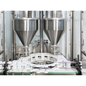 Dosificador Semiautomático ABACO para Botellas de Plástico de Grado Alimenticio, Productos en Polvo y Granulares, Máquina de Llenado de Alta Precisión Controlada por PLC - Product Image 1