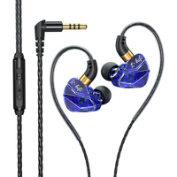 Écouteurs intra-auriculaires filaires HIFI avec prise jack 3,5 mm, chipset JL, réduction de bruit ENC, son stéréo et basses profondes, pour le sport, le gaming, les appels téléphoniques et l'utilisation sur ordinateur