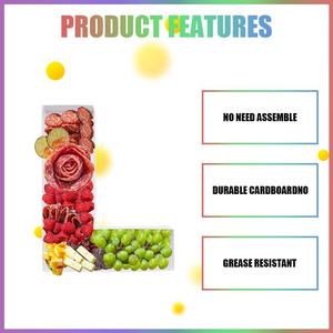 ZIJRXQ Caja Decorativa Rellenable de Cartón de 12 Pulgadas para Alimentos y Charcutería (L) - Product Image 3