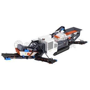 Trituradora de impacto de roca móvil de <span class=keywords><strong>China</strong></span> Fabricante Precio bajo Trituradora de mineral de construcción de piedra Trituradora de impacto móvil sobre orugas - Product Image 3