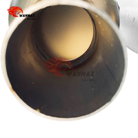 Convertisseur catalytique universel WANMAX EPA OBDII 93-100 mm en métal pour échappement essence norme Euro II