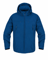 Chaqueta Táctica de Invierno para Hombre AQTQ, Chaqueta Softshell con Capucha, Resistente al Viento y al Agua, con Cierre Completo y Cordón Ajustable, para Senderismo, Viajes y Uso Casual