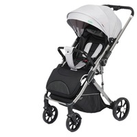 Poussette multifonctionnelle Kidilo OLIVER avec nacelle pour bébé, pour s'asseoir et se coucher, poussette haute pour nouveau-né