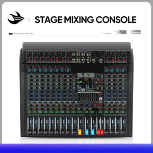 Mezclador de audio Profesional Equipo de sonido negro digital de 12 canales Mezclador de audio MQ Hecho en China Amplificador de potencia - Product Image 2