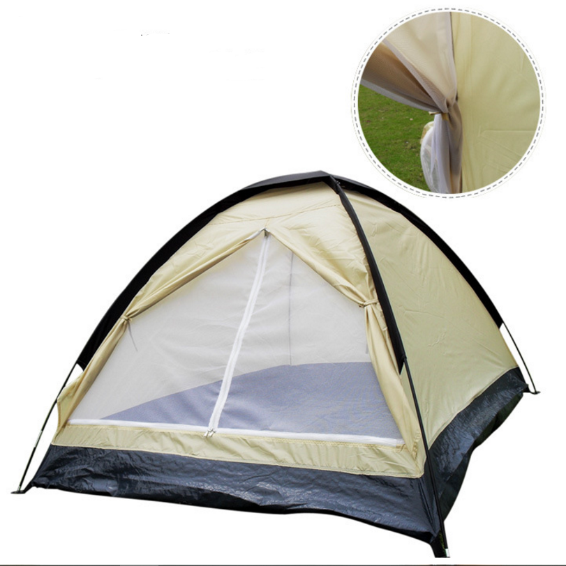 Camping Apparatuur 2 Persoon Berg Camping Tent Vouwen Huis Tent Voor Outdoor Camping Wandelen Vissen Met Draagtas