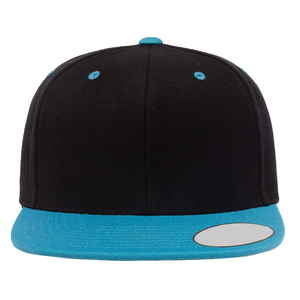 Casquettes Snapback personnalisées de style professionnel, couleur unie, élégantes, 100% coton, personnalisables. - Product Image 1