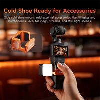 Pour DJI Osmo Pocket 4/3 – Cadre d'extension magnétique multifonctionnel en métal à dégagement rapide avec adaptateur griffe froide – Accessoire pour appareil photo