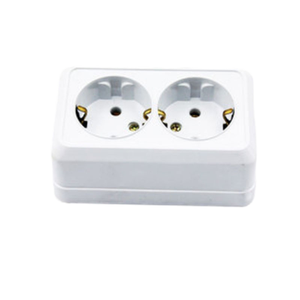 IMPA 792923 Double prise résine phénol Non étanche ronde 2 broches prise Siemens Allemagne Type pour les fournitures marines - Product Image 4