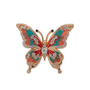 Broche de Alta Gama con Diseño de Gota de Aceite Pintada, Estilo Europeo y Estadounidense, Moda Femenina, Estilo Extranjero, Nicho Senior - Product Image 6