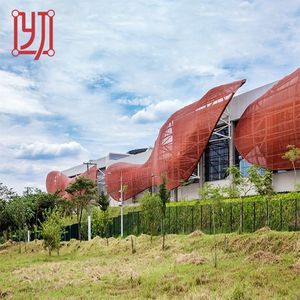 Estructuras de Superficie de Tela Tensada de PVDF para Toldos, Revestimiento Arquitectónico de Fachadas - Product Image 5