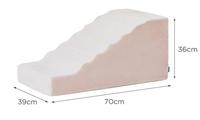 Nouvelle rampe de couverture amovible pour chien pour lit haut échelle de rampe en mousse pour animaux de compagnie