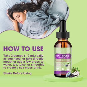 Líquido Oral Orgánico de Musgo Irlandés y Aceite de Semilla Negra con Raíz de Bardana para Uso Adulto, OEM/ODM - Product Image 6